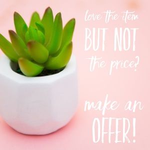 All reasonable offers accepted!